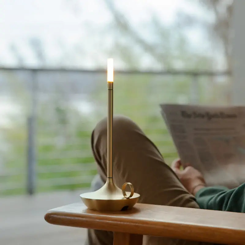 WickGlow | Unik og luksuriøs bordlampe