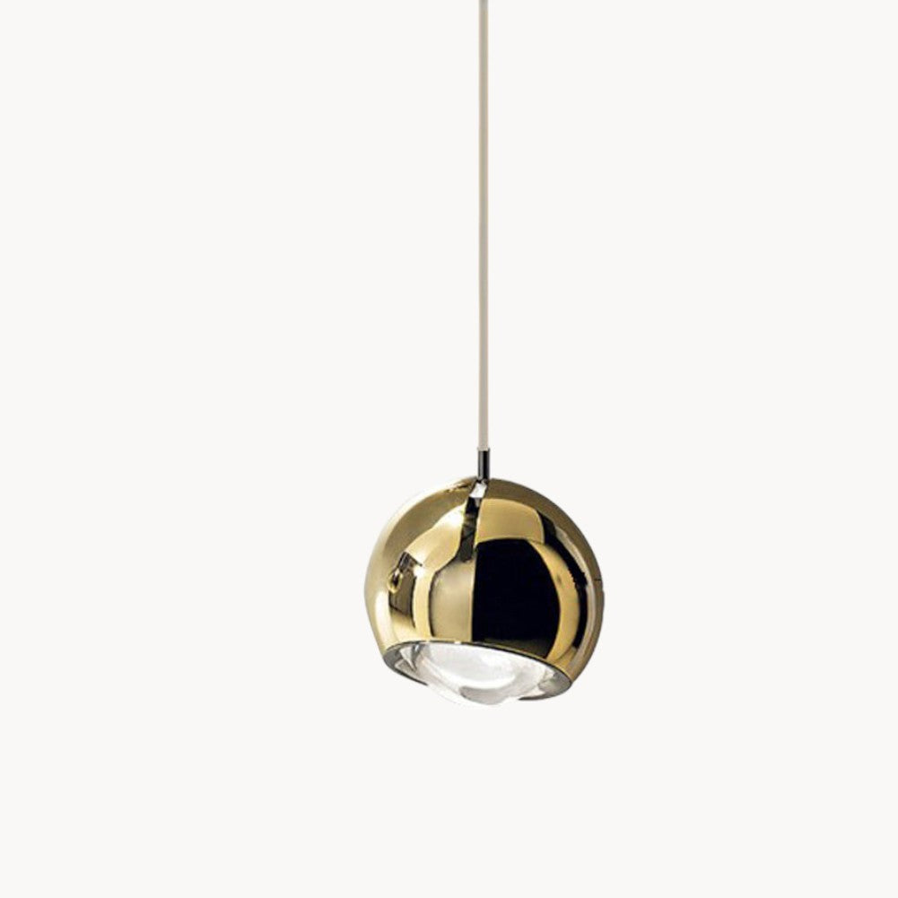 Mid-Century Art Deco-pendel, sølv og guld, LED-hængelampe, 90-260V, ikke dæmpbar