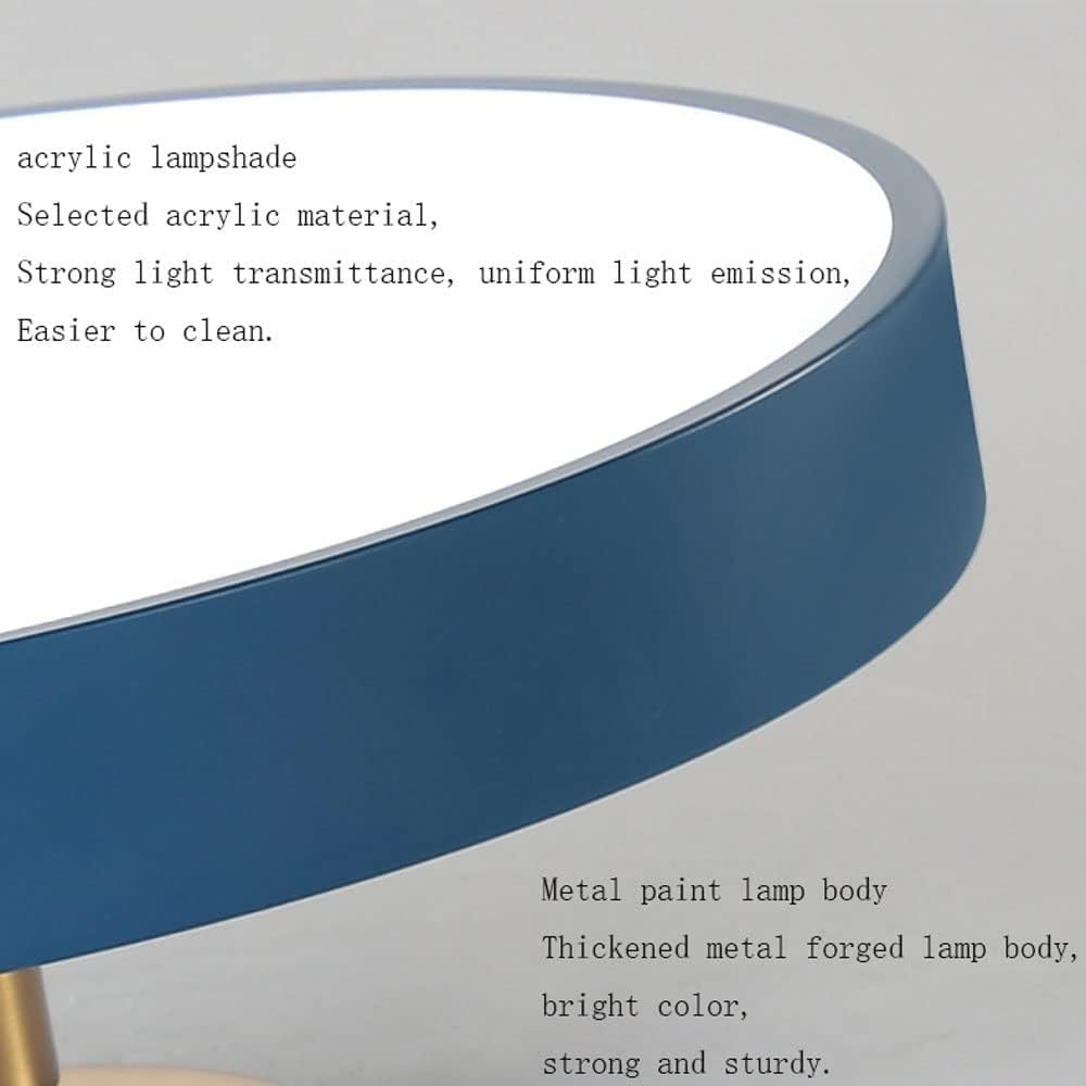 LED loftslampe | Højkvalitets plastik lampeskærm, blændingsbeskyttelse, nem installation, lang levetid