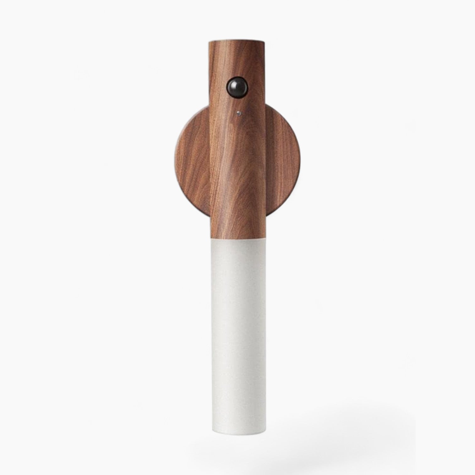 Moderne bevægelsessensorlampe LightFlow | LED, varm hvid, træ, genopladelig via USB