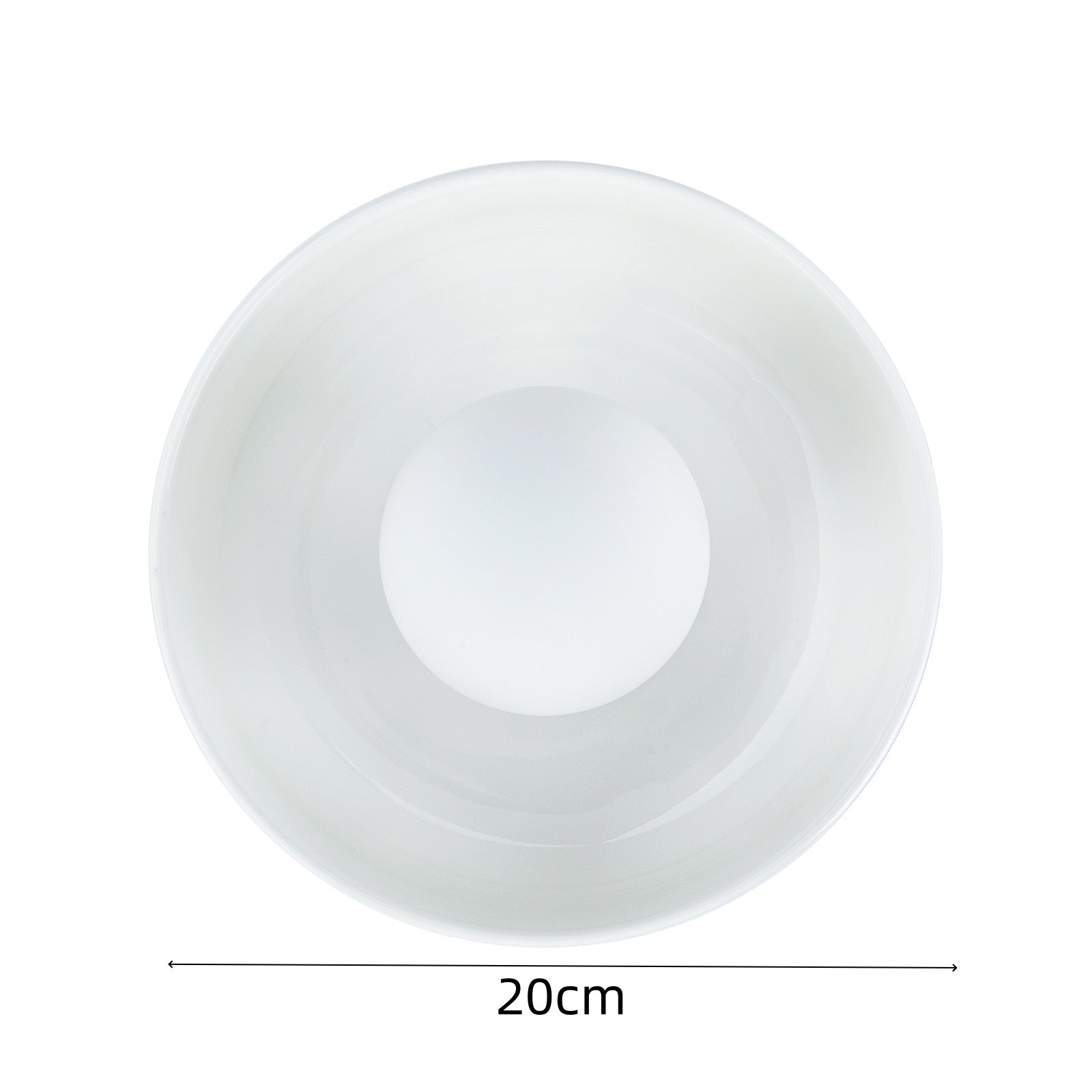 Minimalistisk blå rund keramisk væglampe D20cm H20cm | Hardwired G9-pærefod