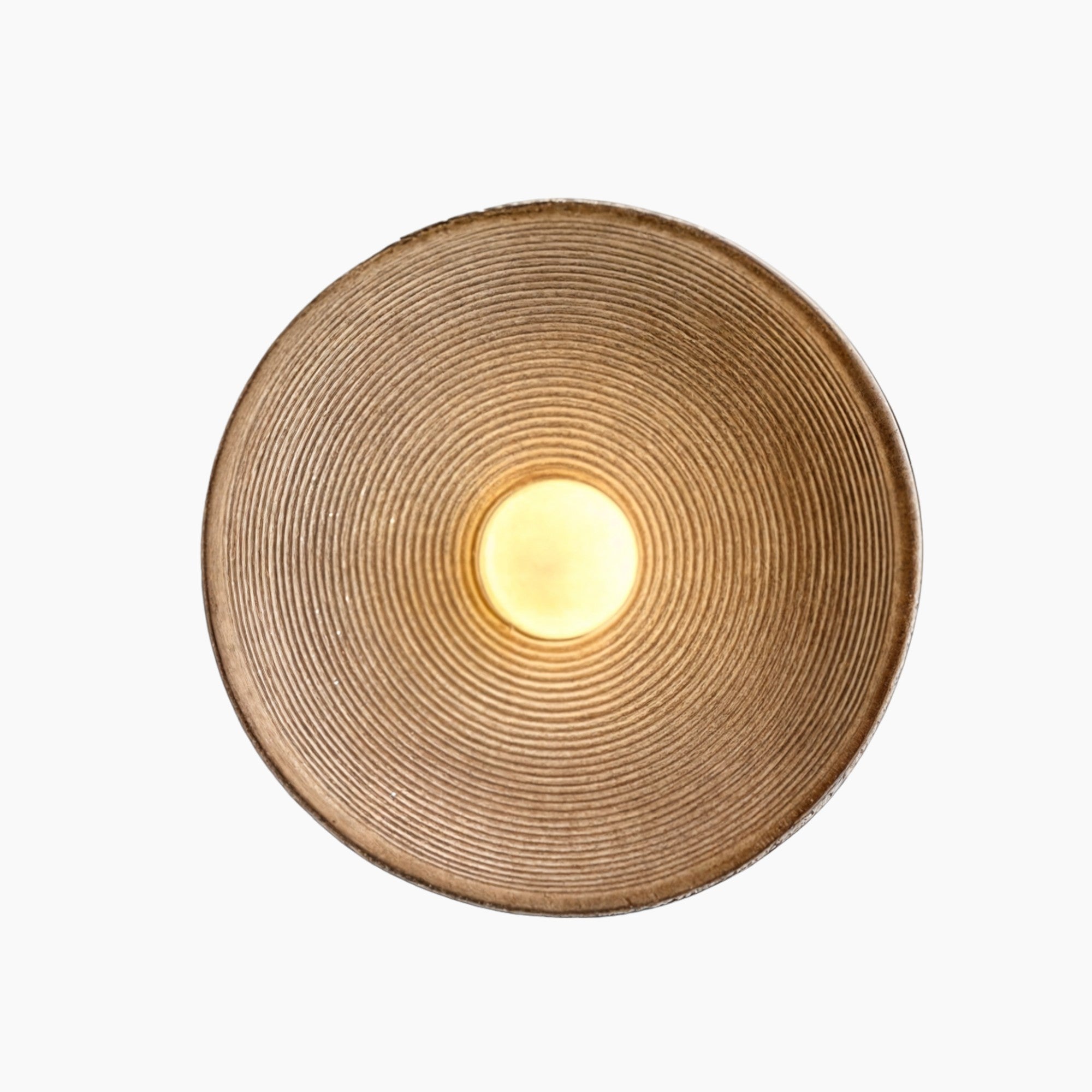 Retro-væglampe - resin og matteret glas, LED-pære inkluderet, vintage-stil, nem installation, G9-sokkel, 110/220V - hvid/lysebrun