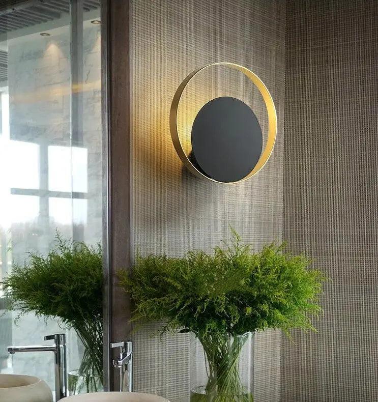 Moderne væglamper - nordisk guld og sort, kablet, metal, G9 LED, Up & Down Shade