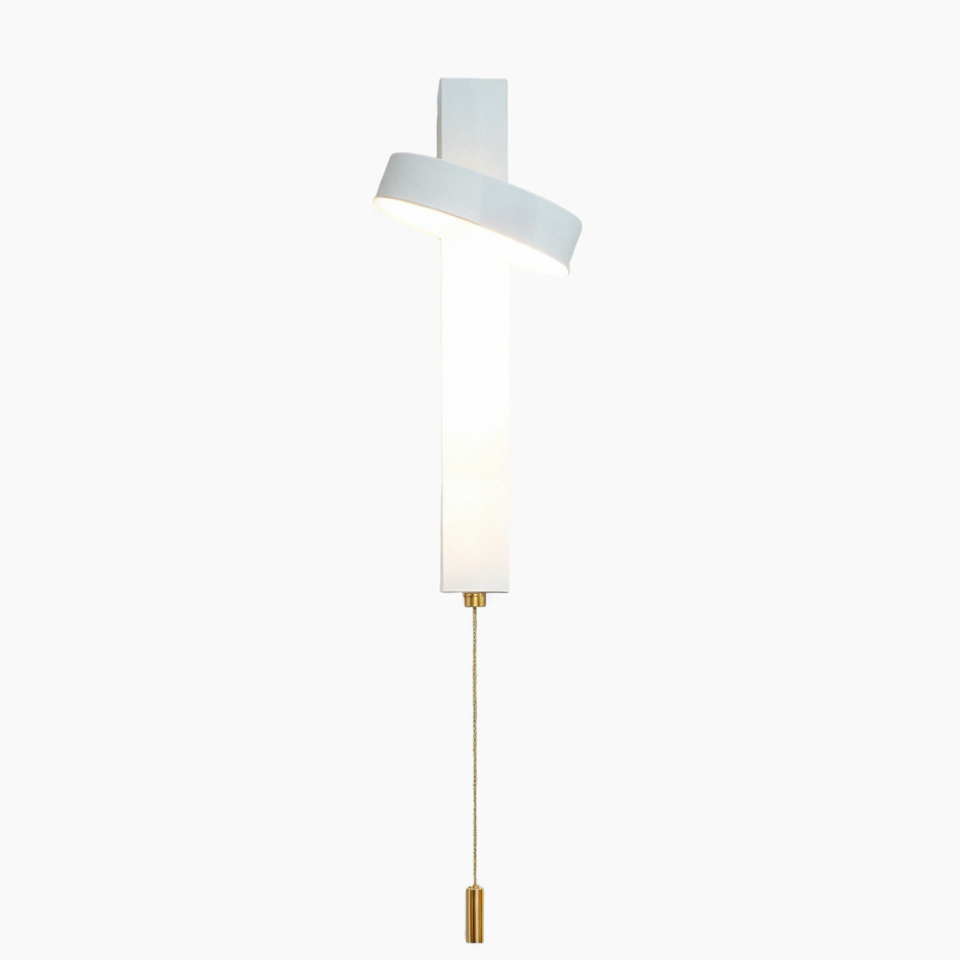 Elegant 350° drejelig væglampe - 9W LED, moderne væglampe til hjemmet - metal & akryl, DC-styret