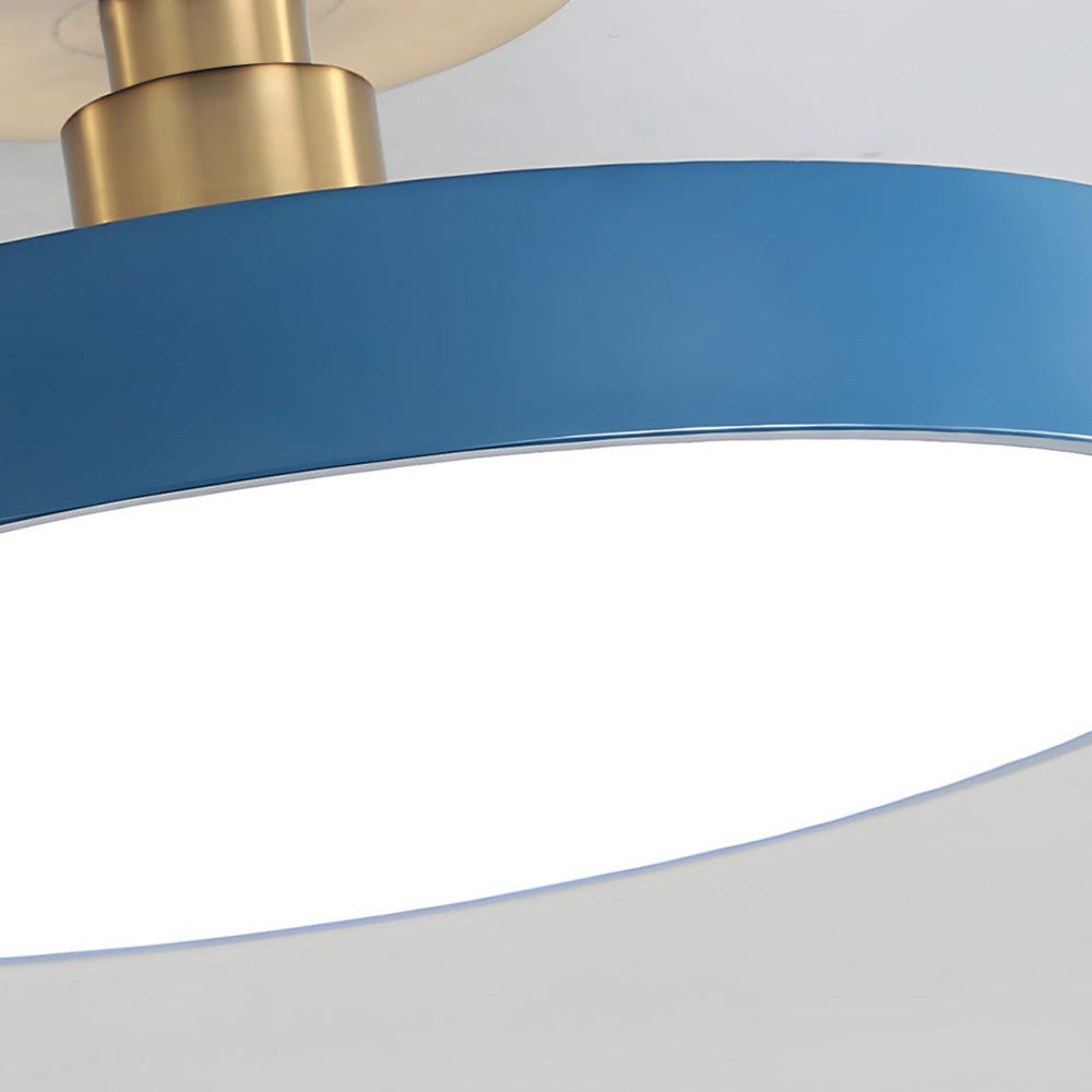 LED loftslampe | Højkvalitets plastik lampeskærm, blændingsbeskyttelse, nem installation, lang levetid