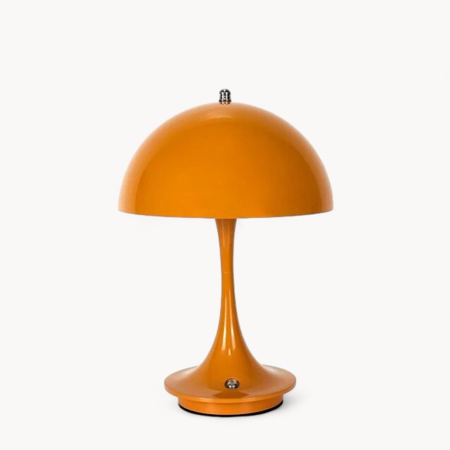 Moderne Mushroom Mimic LED-Bordlampe - 2W, Justerbar 3000K-6000K, Touch