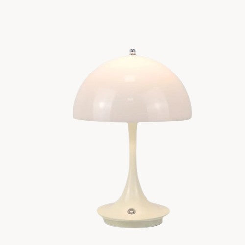 Moderne Mushroom Mimic LED-Bordlampe - 2W, Justerbar 3000K-6000K, Touch