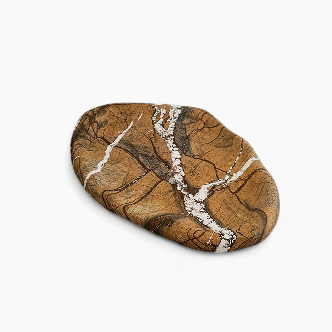 Naturstensbakke lavet af marmor