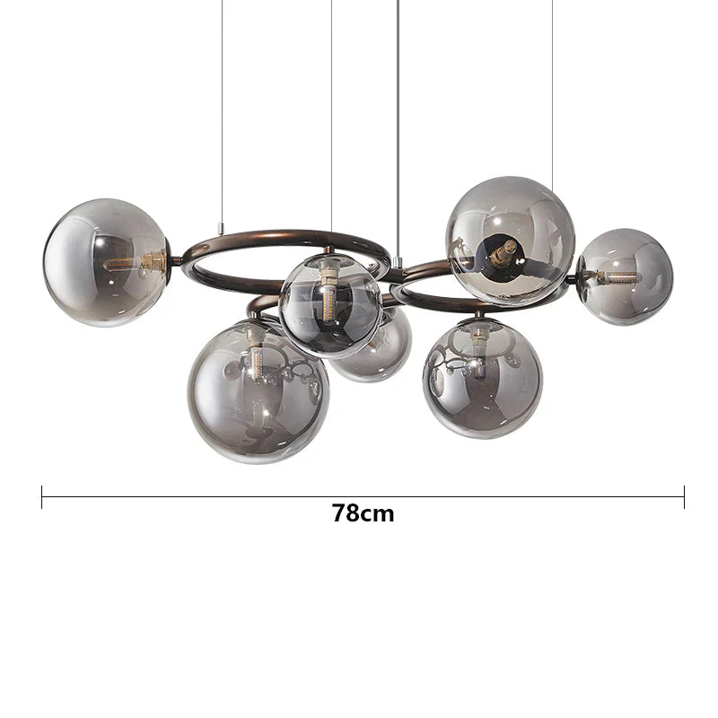 Nordisk moderne spisebordslampe