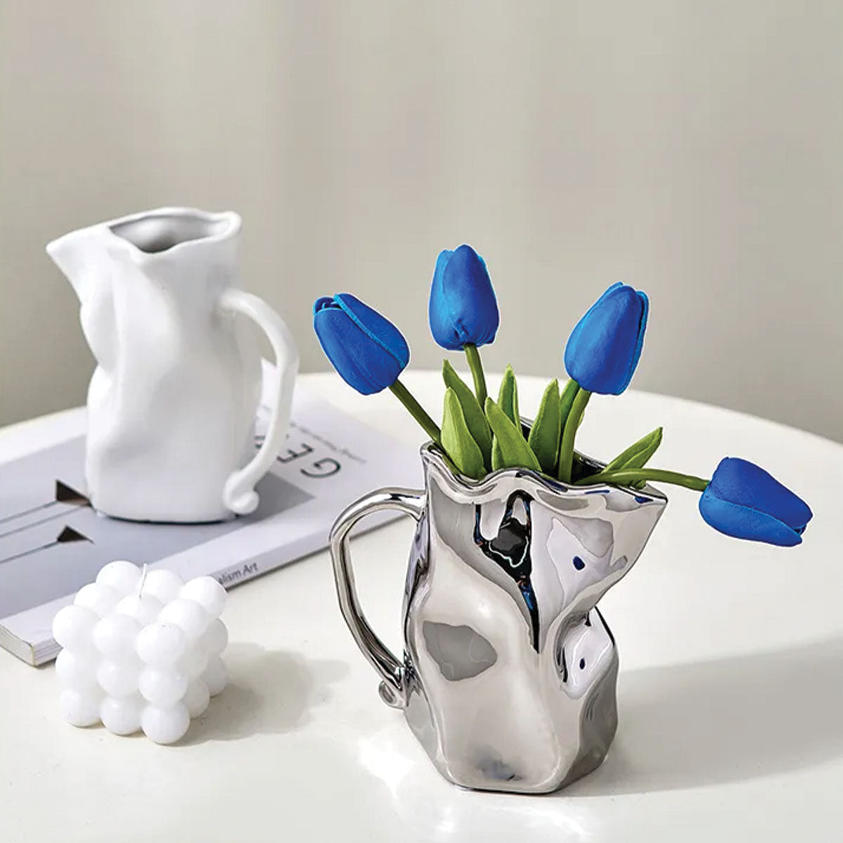 Foldet kaffekop-vase