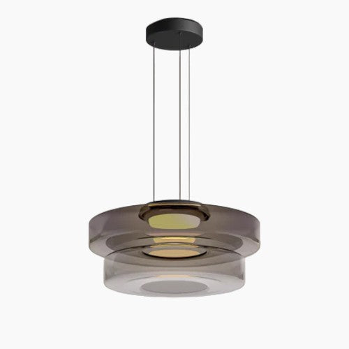 Moderne glaspendel | Justerbar pendelkabel, LED-lamper | 12W