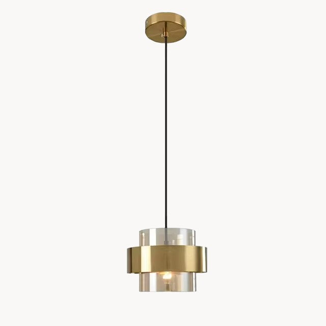Moderne industriel hængelampe med justerbart 120 cm kabel - E27-loftslampe i metal og glas, vekselstrøm, ROHS/CCC/CE-certificeret