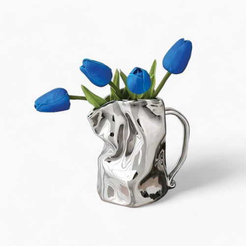 Foldet kaffekop-vase