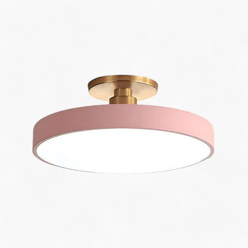 LED loftslampe | Højkvalitets plastik lampeskærm, blændingsbeskyttelse, nem installation, lang levetid