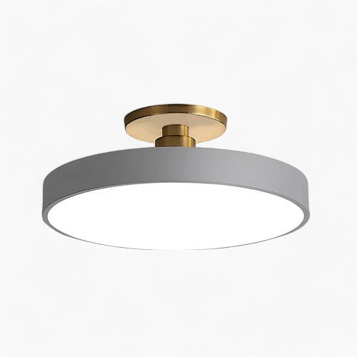 LED loftslampe | Højkvalitets plastik lampeskærm, blændingsbeskyttelse, nem installation, lang levetid