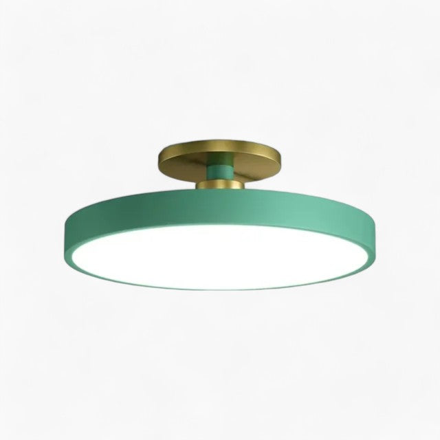 LED loftslampe | Højkvalitets plastik lampeskærm, blændingsbeskyttelse, nem installation, lang levetid