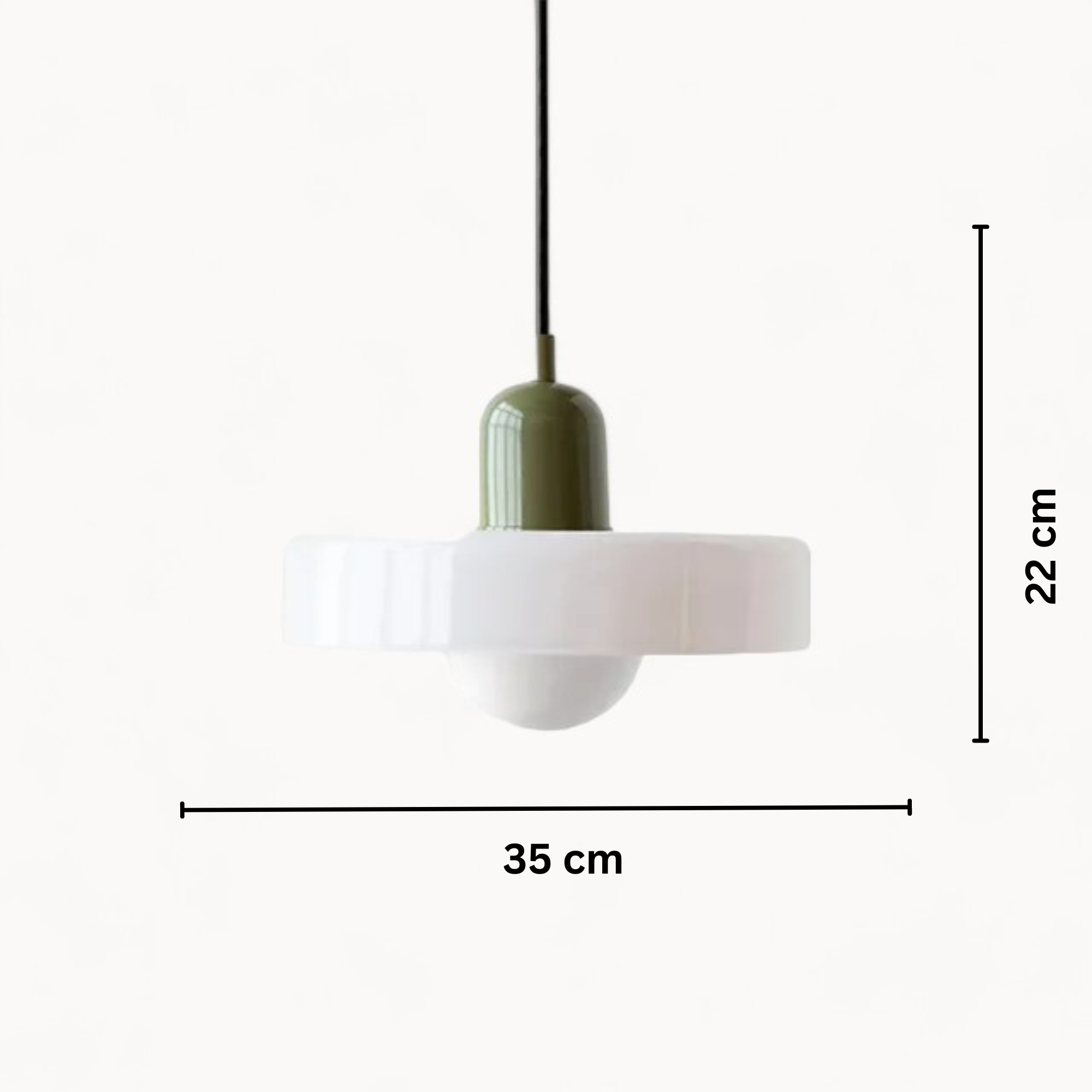 Elegance Atmosfærisk Pendellampe - Varm LED, Justerbar 1,3m, Elegant Design