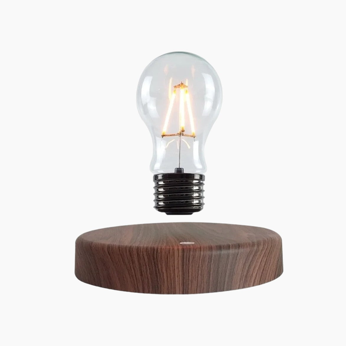 Svævende Tesla-Skrivebordslampe - 360° Drejelig LED, Magnetisk Ophæng, Touch