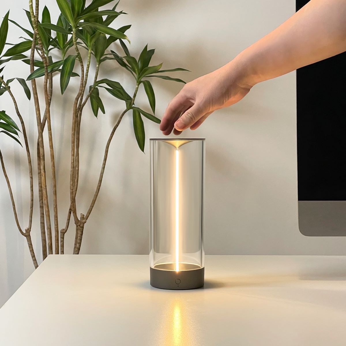 LightRay |  Cylinder med magnetisk lysstribe
