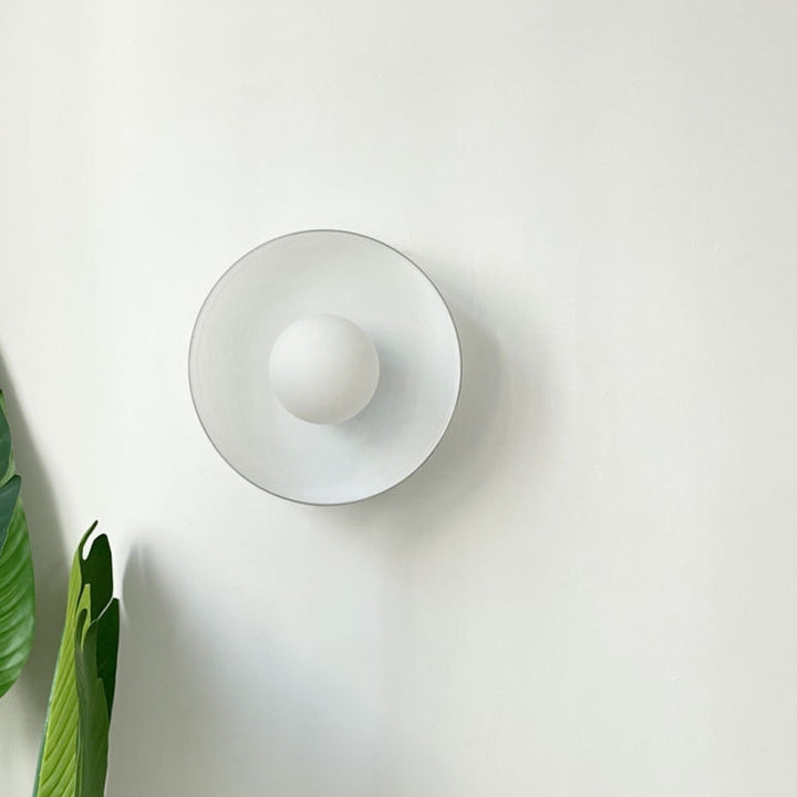 Moderne loftslampe D25/35cm med mundblæst, sandblæst, ravfarvet glasskærm og hvid, matteret diffusor | G9 LED | AC 220V-240V