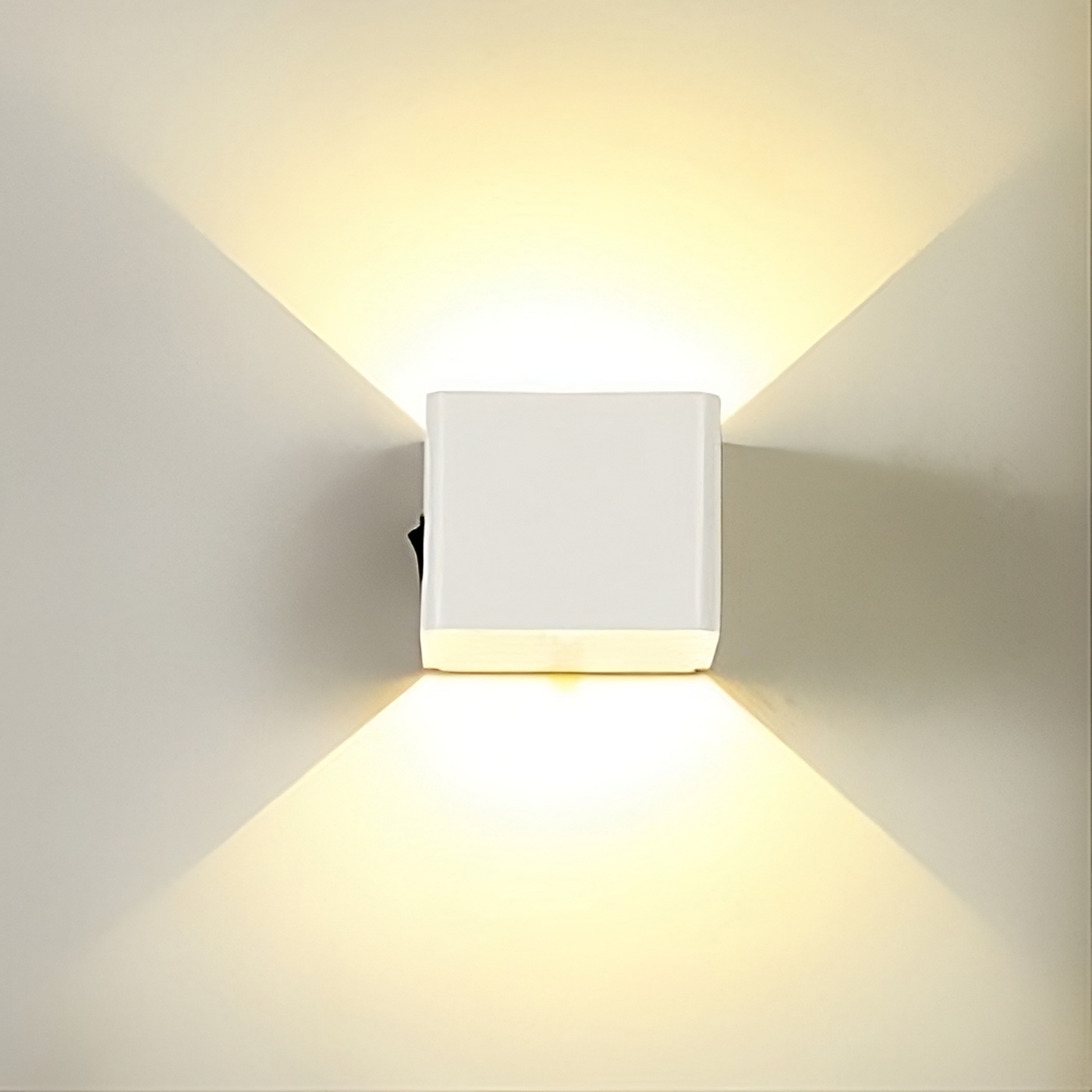 Justerbar Væglampe med Bevægelsessensor - USB Genopladelig LED, 2200mAh