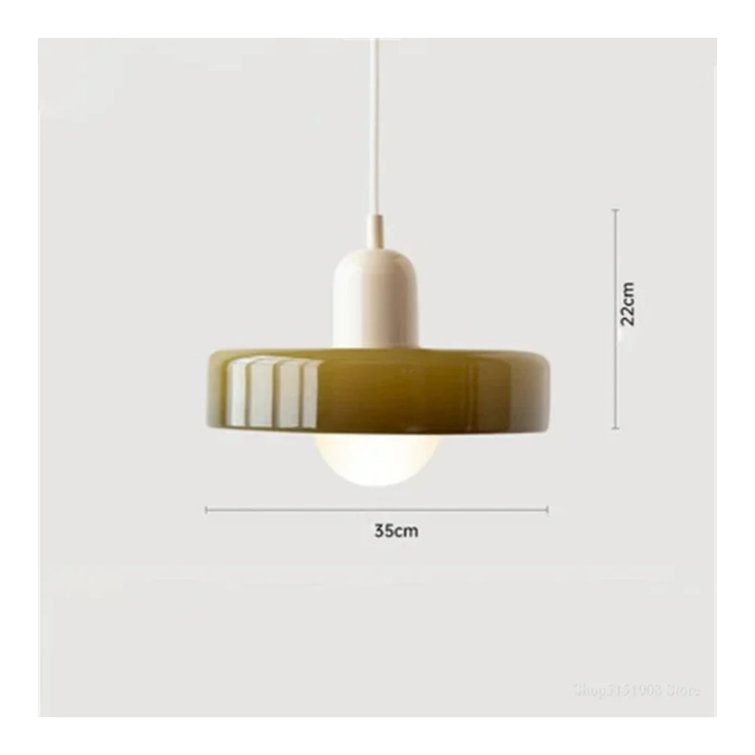 Elegance Atmosfærisk Pendellampe - Varm LED, Justerbar 1,3m, Elegant Design