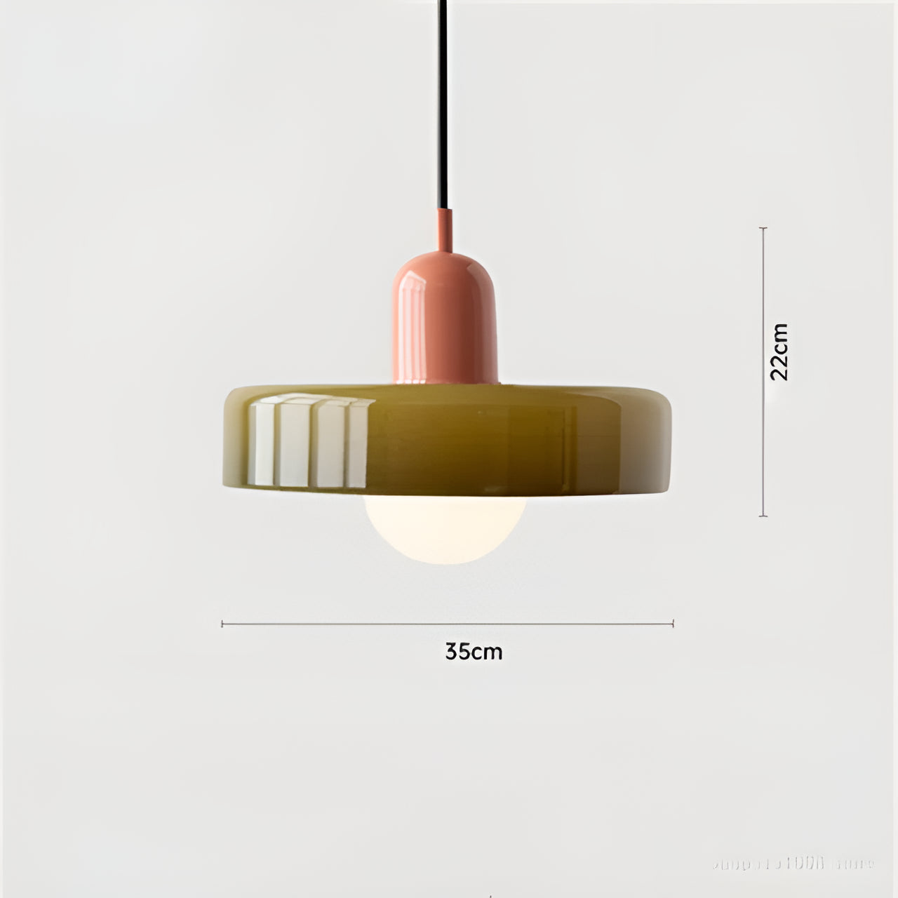 Elegance Atmosfærisk Pendellampe - Varm LED, Justerbar 1,3m, Elegant Design