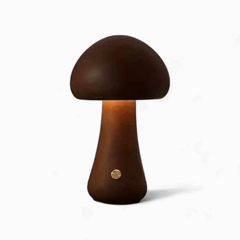 Mushglow | Unik og elegant bordlampe uden ledning