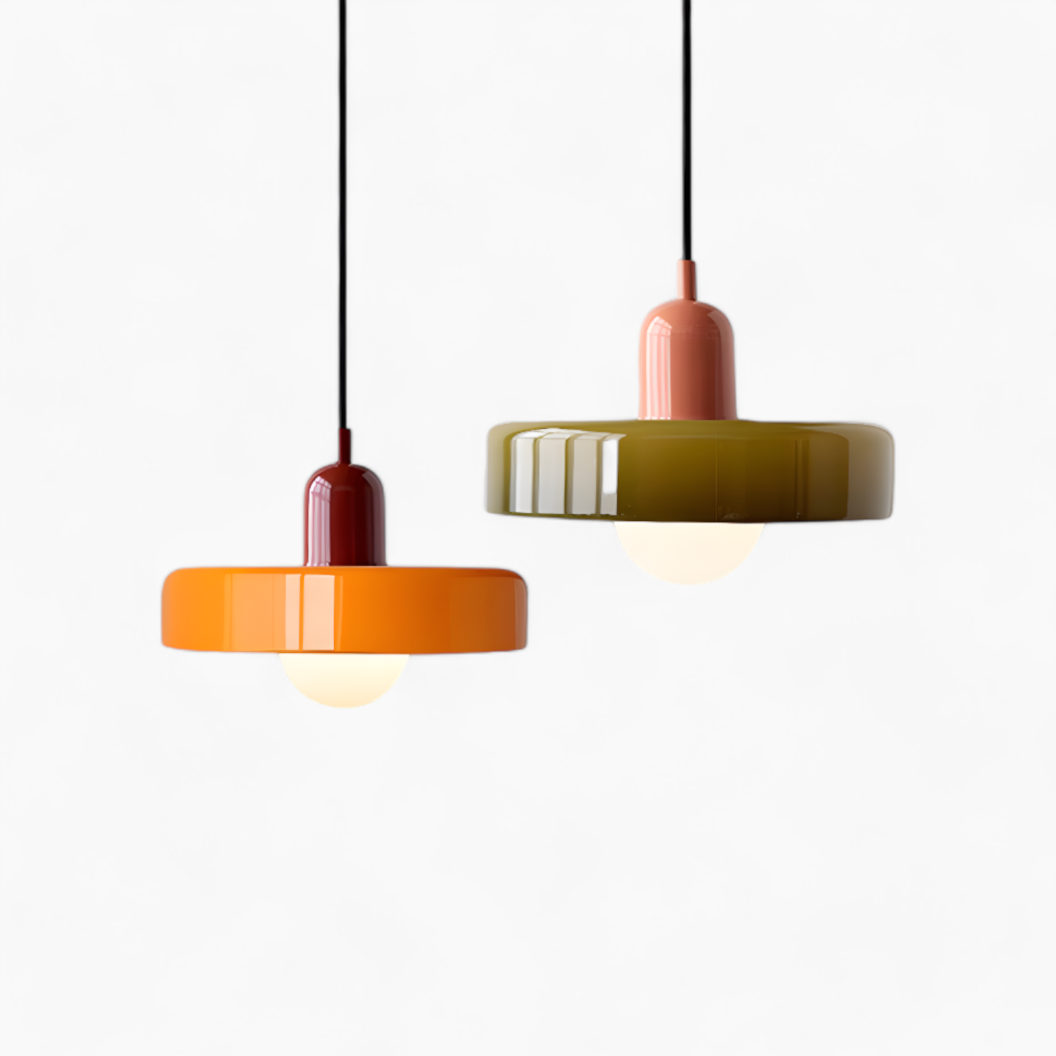 Elegance Atmosfærisk Pendellampe - Varm LED, Justerbar 1,3m, Elegant Design